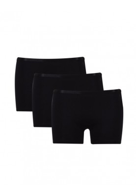 Women shorts zwart 3 pack...