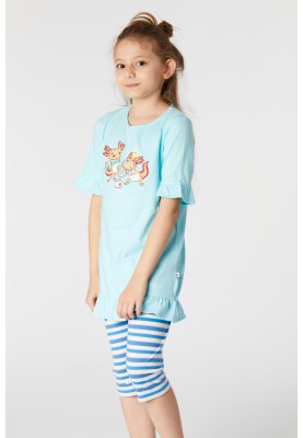 Meisjes Pyjama hemelblauw...