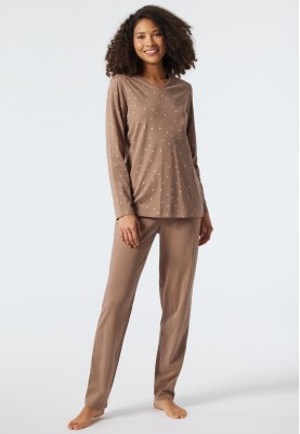 Dames pyjama brown 178050300
