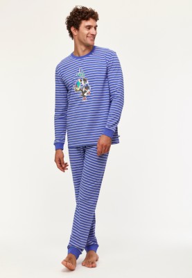 Heren Pyjama blauw...