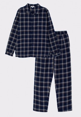 Heren Pyjama donkerblauw...
