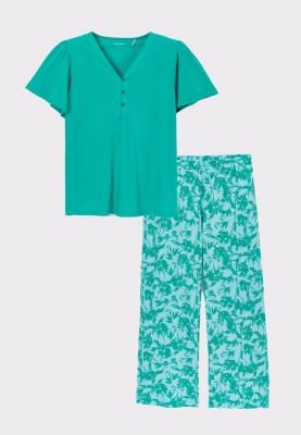 Pyjama groen 24150XPGS759
