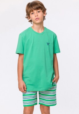 Jongens Pyjama groen...